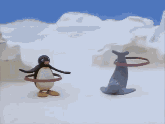 Pingu Vibing GIF