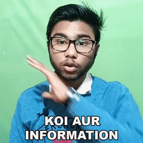 Koi Aur Information Sachin Saxena GIF - Koi Aur Information Sachin Saxena कोईऔरजानकारी GIFs
