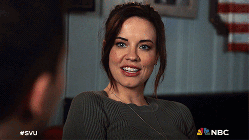 Laughing Detective Grace Muncy GIF - Laughing Detective Grace Muncy Law & Order Special Victims Unit GIFs