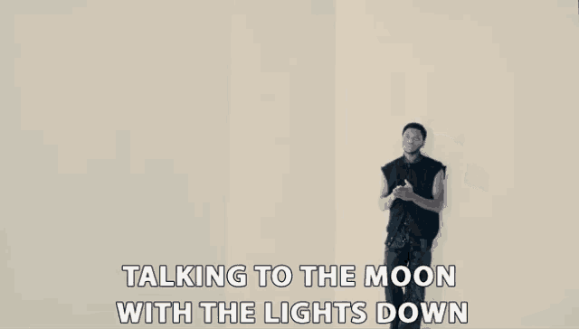 Talking To The Moon With The Lights Down GIF - Talking To The Moon With The Lights Down Romantic GIFs