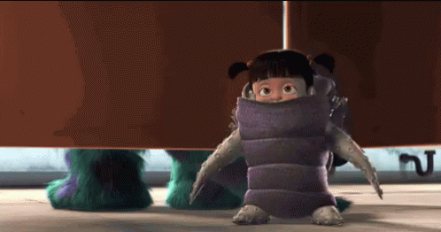 Boo Giggles Are Cute GIF - Monsters Inc Boo Hide And Seek GIFs