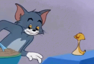 Tom And Jerry Lunch GIF - Tom And Jerry Lunch Vintage Cartoons GIFs