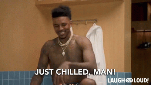 Just Chilled Man Swaggy P GIF - Just Chilled Man Swaggy P Cold As Balls GIFs