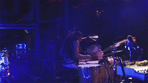 Drummer Danny Wagner GIF - Drummer Danny Wagner Greta Van Fleet GIFs