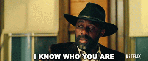 I Know Who You Are Rufus Buck GIF - I Know Who You Are Rufus Buck Idris Elba GIFs