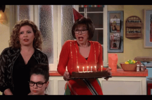 Happy Birthday GIF - One Day At A Time Birthday Cake GIFs