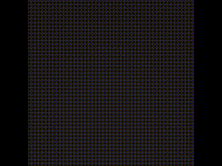 a pixelated image of a blue sphere on a black background .