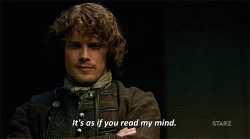 Jamie Fraser Outlander GIF - Jamie Fraser Outlander Read My Mind GIFs