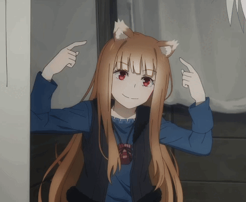 Spice And Wolf Holo GIF - Spice And Wolf Holo Ear GIFs