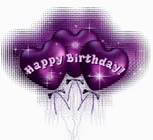 Purple Heart Happy Birthday GIF - Purple Heart Happy Birthday GIFs