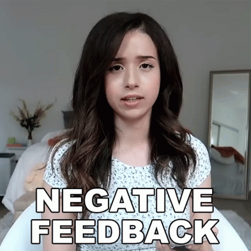 Negative Feedback Imane Anys GIF - Negative Feedback Imane Anys Pokimane GIFs