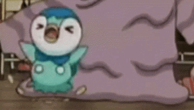 Pokemon Piplup GIF - Pokemon Piplup Hands Up GIFs
