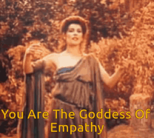 Empathy Goddess GIF - Empathy Goddess Star Trek GIFs