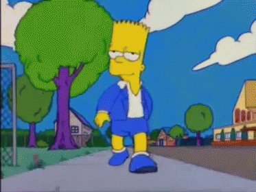Walk Up In The Club Like GIF - Bart Simpson The Simpsons GIFs