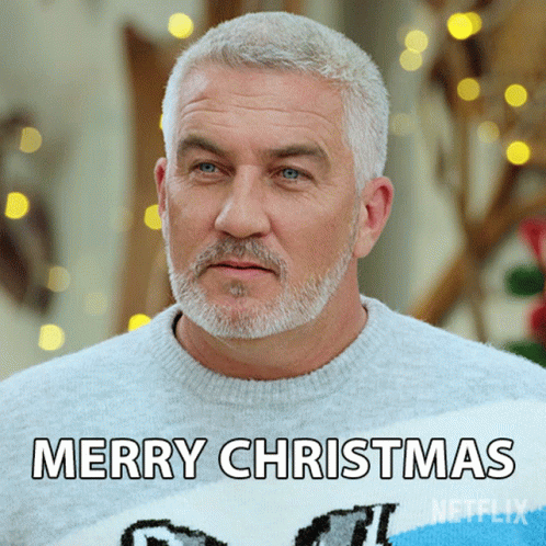 Merry Christmas Paul Hollywood GIF - Merry Christmas Paul Hollywood The Great British Baking Show Holidays GIFs
