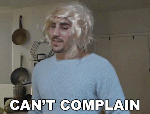 Cant Complain Rudy Ayoub GIF - Cant Complain Rudy Ayoub Cant Protest GIFs