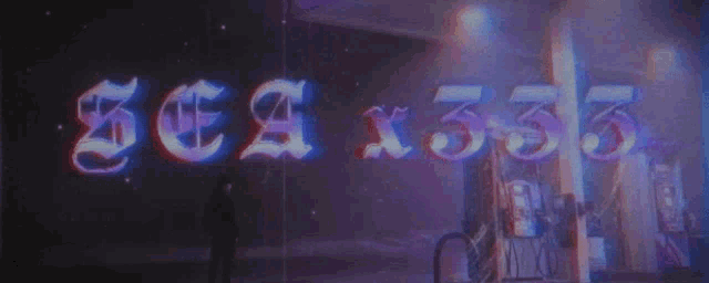 a sign that says sea x 335 on it