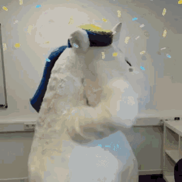 Pummeleinhorn Unicorn GIF