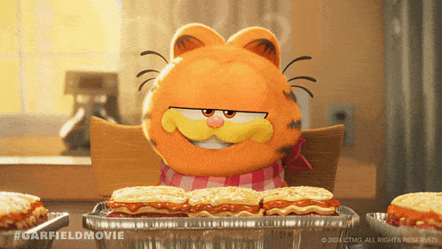 The Eating You Are About To See Will Not Be Pretty Garfield GIF