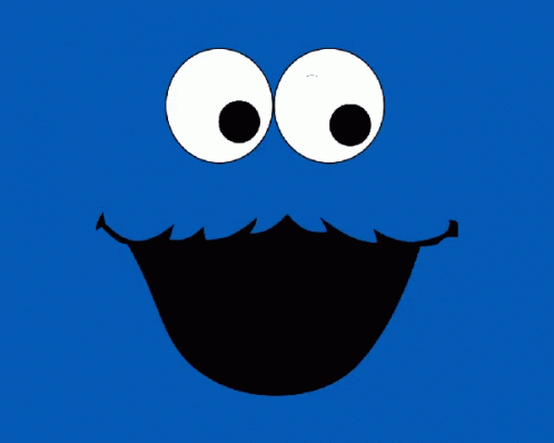 Cookie Monster Cookie GIF - Cookie Monster Cookie Eyes GIFs