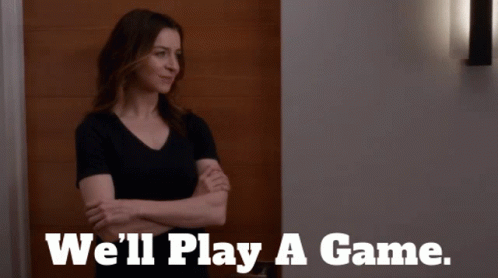 Greys Anatomy Amelia Shepherd GIF - Greys Anatomy Amelia Shepherd Well Play A Game GIFs