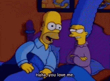 Loveyou Flirty GIF - Loveyou Flirty Simpsons GIFs