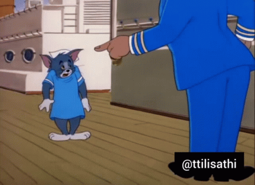 Tom And Jerry Tom Salute GIF - Tom And Jerry Tom Salute Attilisathi GIFs