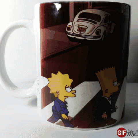 Caneca Simpsons GIF - Caneca Simpsons The Simpsons Mug GIFs