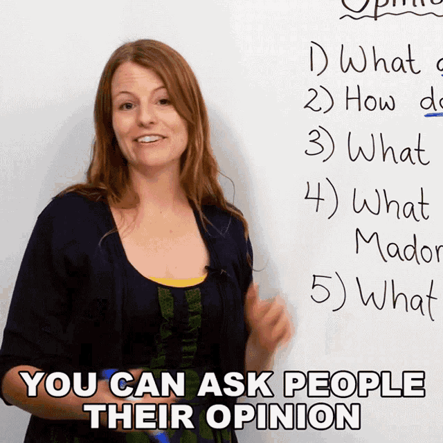 You Can Ask People Their Opinion Emma GIF - You Can Ask People Their Opinion Emma Engvid GIFs
