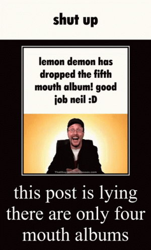 Lemon Demon Neil Cicierega GIF - Lemon Demon Neil Cicierega Nostalgia Critic GIFs