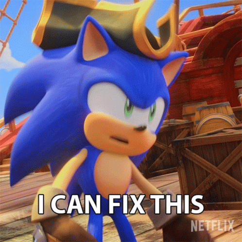 I Can Fix This Sonic The Hedgehog GIF - I Can Fix This Sonic The Hedgehog Sonic Prime GIFs