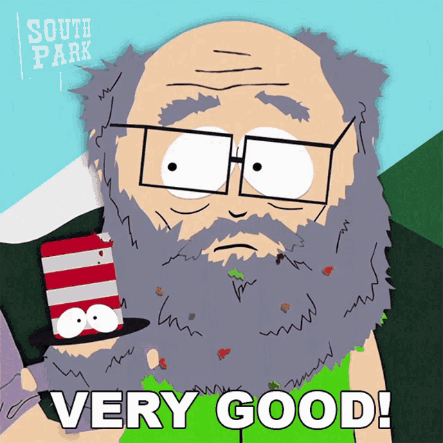 Very Good Mr Garrison GIF - Very Good Mr Garrison South Park GIFs