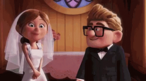 Marriage Happy Anniversary GIF - Marriage Happy Anniversary Up Movie GIFs
