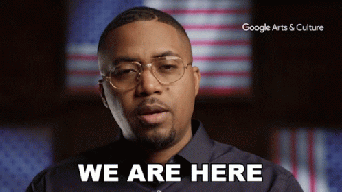 We Are Here Nas GIF