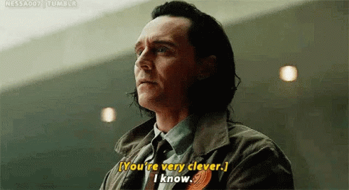 Loki I Know GIF - Loki I Know Clever GIFs