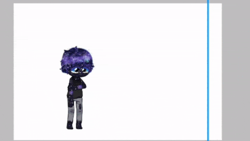a drawing of a girl in a tuxedo next to a drawing of a boy
