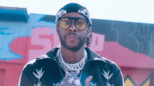 Peace Sign 2chainz GIF - Peace Sign 2chainz Proud Song GIFs