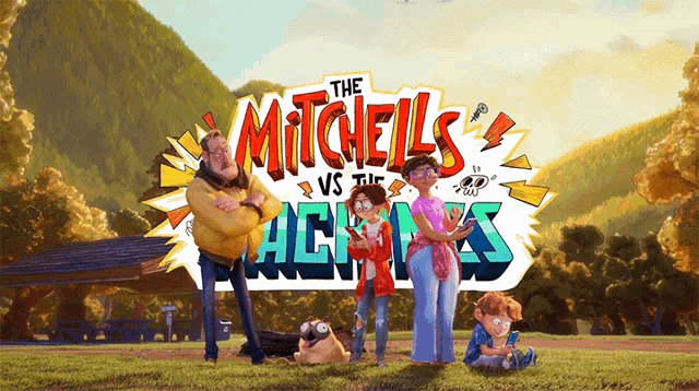 a poster for the mitchell 's vs the jackass