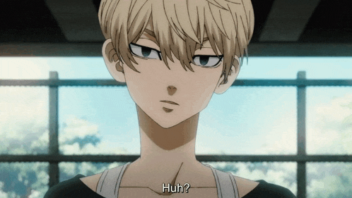 a cartoon character says huh in a foreign language