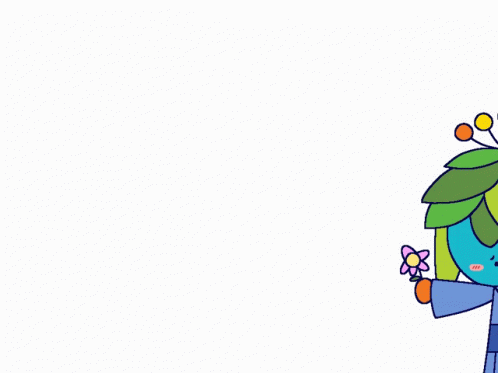 Tom Giving Flower To Someity Animation GIF - Tom Giving Flower To Someity Animation Boing GIFs