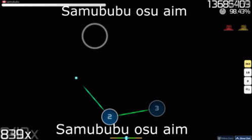 Samububu Osu Players GIF - Samububu Osu Players Aimbot GIFs