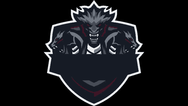 a logo for mps with a wolf on top of it