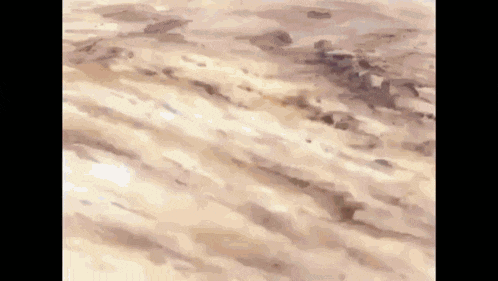 a close up of a sandy surface with a few spots of water on it