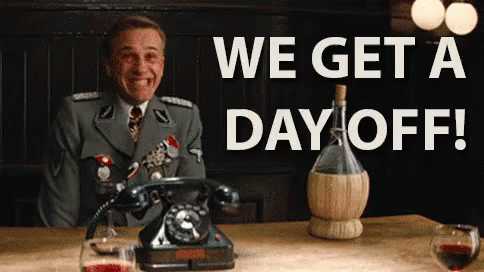 We Get A Day Off! GIF - We Get A Day Off Happy Excited GIFs