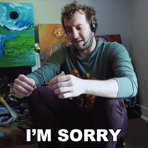 Im Sorry Peter Deligdisch GIF - Im Sorry Peter Deligdisch Peter Draws GIFs