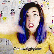 The Gabbie Show You Cant Stop Me GIF - The Gabbie Show You Cant Stop Me Strong Woman GIFs