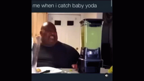Baby Yoda Drink GIF - Baby Yoda Drink Dead GIFs