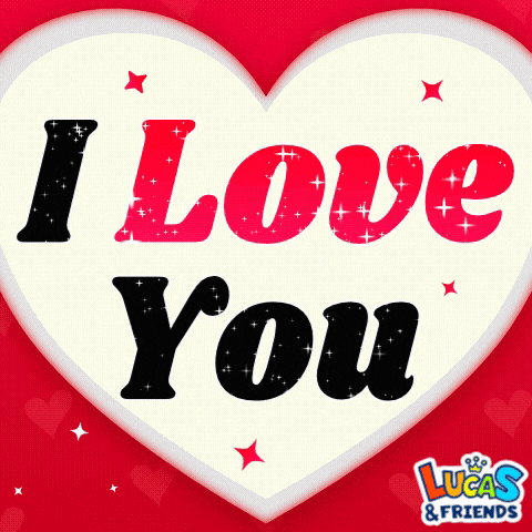 a heart with the words " i love you " inside of it