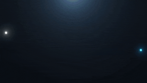 a glowing circle with the words story night written on it