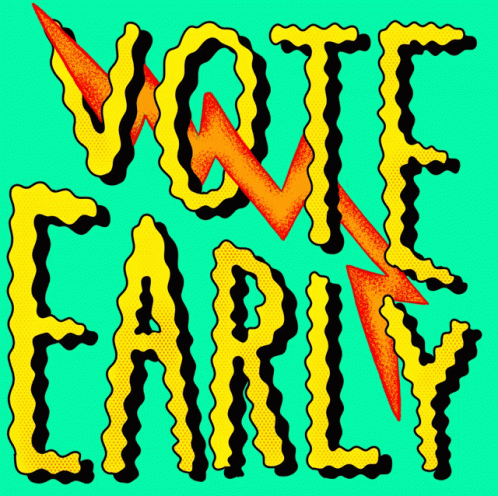Early Voter Voting Early GIF - Early Voter Voting Early Vote Early GIFs